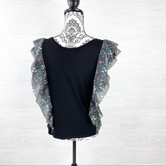 Anthropologie Vanessa Virginia Indak Flutter Top - Picture 7 of 10